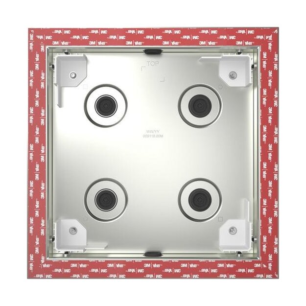 Gira 552800 Einbau-Dose flächenbündig 2x 2-fach System 106