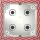 Gira 552800 Einbau-Dose flächenbündig 2x 2-fach System 106