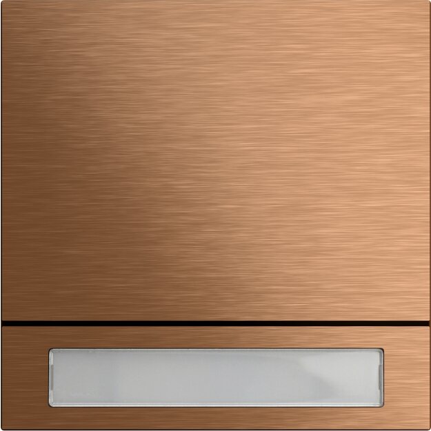 Gira 5531921 Ruftastenmodul 1-fach System 106 Bronze