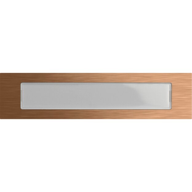 Gira 5547921 Ruftaste Beschriftungsfeld System 106 Bronze