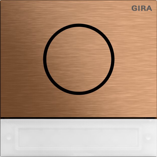 Gira 5569921 Türstationsmodul IBN-Taste System 106 Bronze