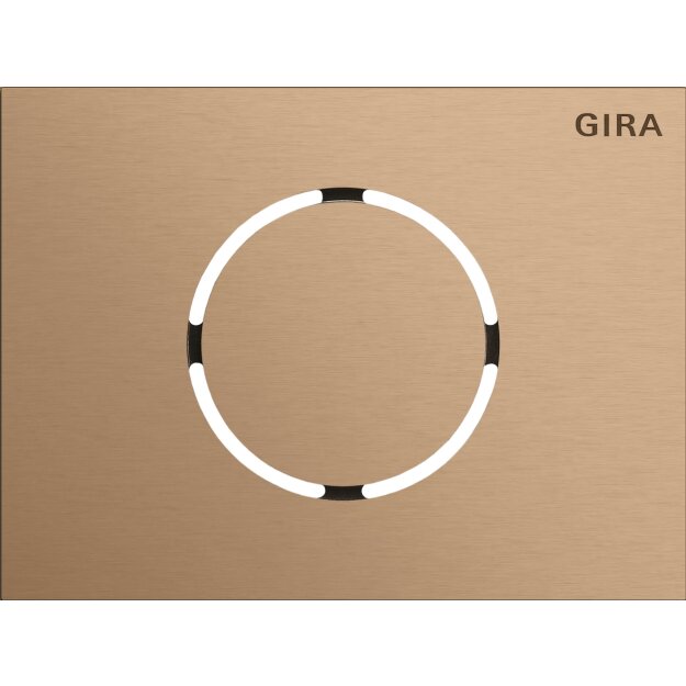 Gira 5579921 Frontplatte Türstationsmodul System 106 Bronze