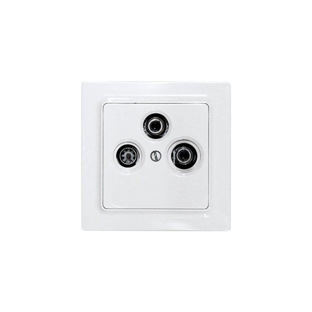 Eltako 30055833 TV/RF/SAT-Abdeckung für E-Design55-Rahmen Anthrazit matt TV55E/3-am