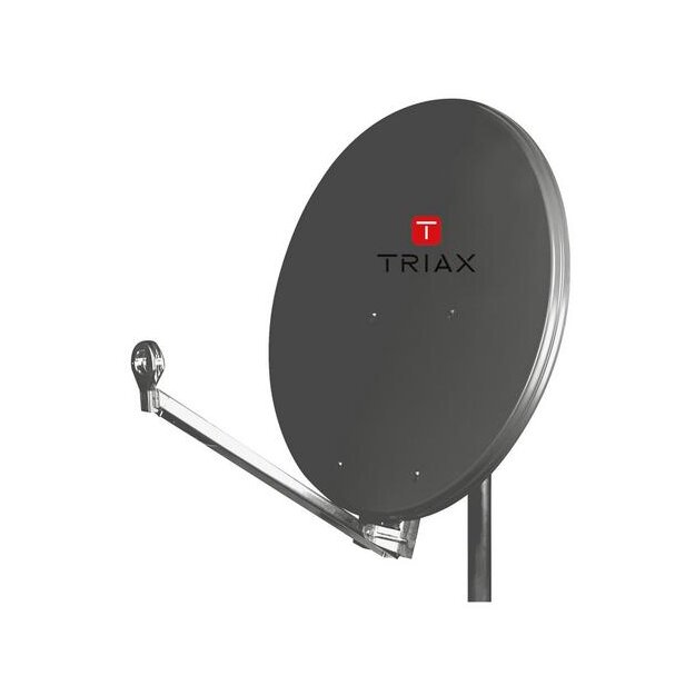 Triax 350482 Offset-Parabolreflektor Hit FESAT 85cm Schiefergrau Alu