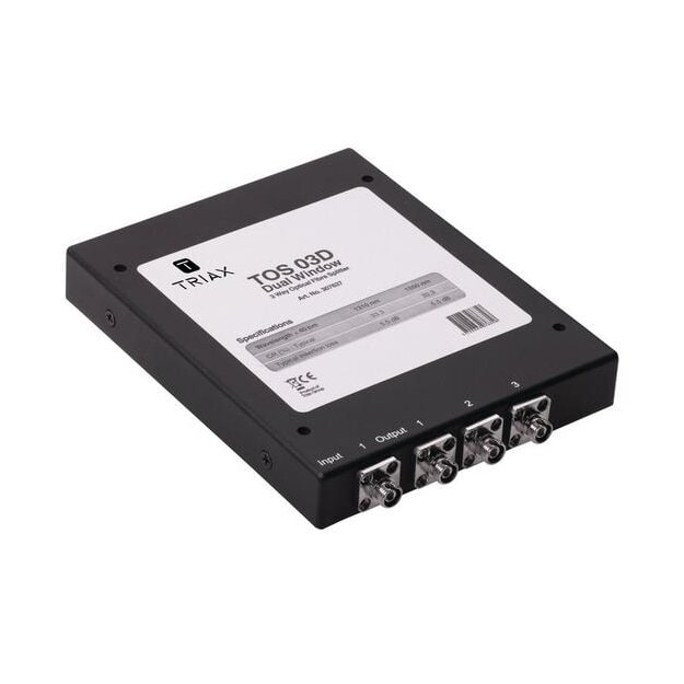 Triax 307637 TOS 03D - 3-fach Opto-Verteiler mit FC/PC Anschlüssen (Stecker) kein Pigtail