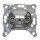Triax 306292 FS 12 BK-Durchgangsdose 2-fach RF 12dB TV 11dB