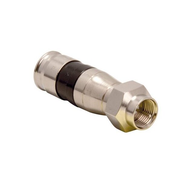 Triax 350096 F-Kompressionsstecker EX 11 für Kabel 7,2mm (KOKA 7 OK/7 MK)
