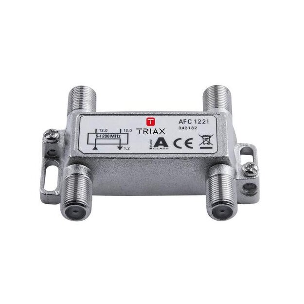 Triax 343132 AFC 1221 - 2-fach-Abzweiger 13 dB