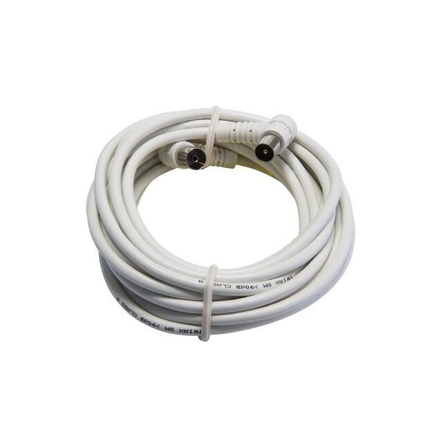 Triax 389326 FEKAB A 3.0m Antennenkabel IEC-Stecker/IEC-Buchse Winkel > 85 dB 30 MHz - 1000 MHz