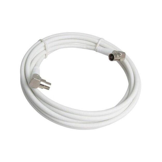 Triax 389344 TCIA HQ A++ 3.0 m - Antennenkabel IEC-Winkel Stecker-Buchse