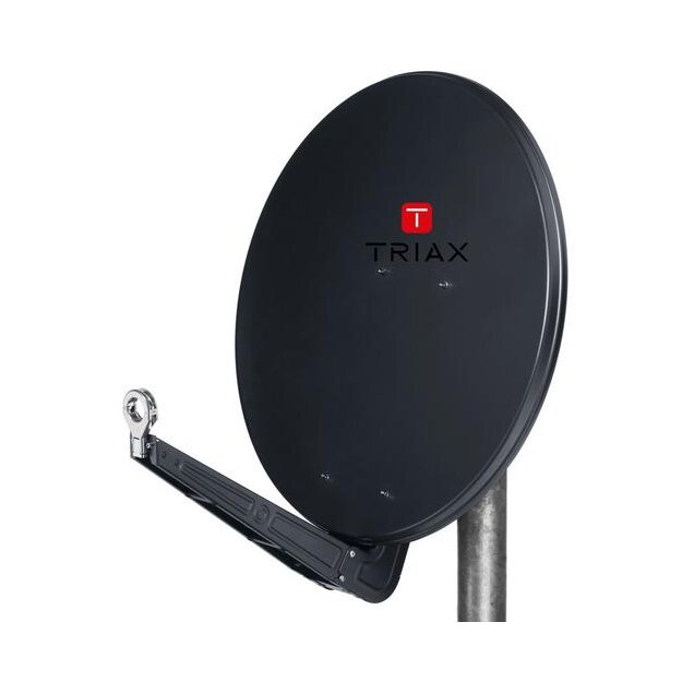 Triax 359151 Offset-Parabolreflektor FESAT 100 HQ Schiefergrau