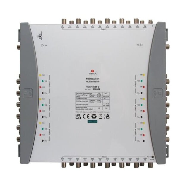 Triax 318804 Kaskaden-Multischalter TMS 13x24 C