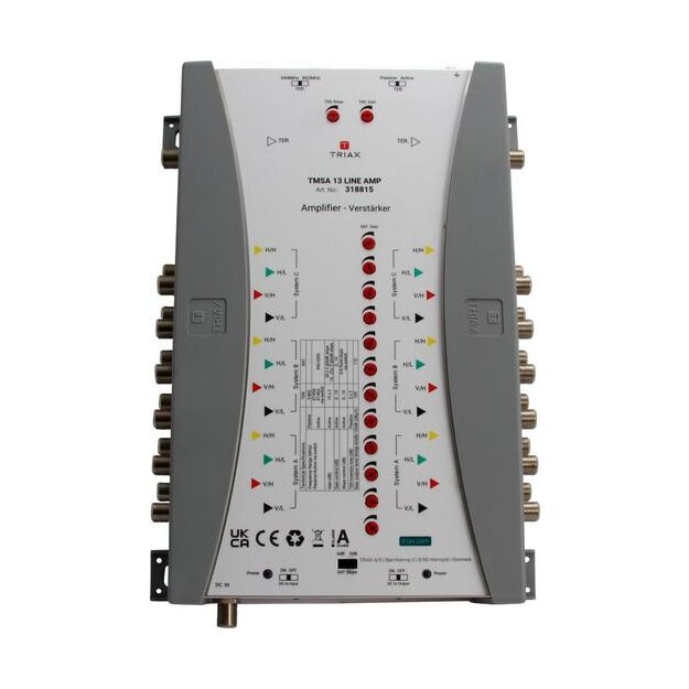 Triax 318815 Vor-/Nach-Verstärker TMSA 13