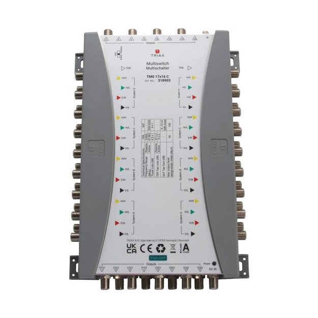 Triax 318903 Kaskaden-Multischalter TMS 17x16 C