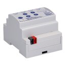 MDT AMI-0416.03 Schaltaktor 4-fach 4TE REG 16/20 A 230 V AC C-Last mit Strommessung 200 µF