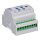 MDT AMI-0416.03 Schaltaktor 4-fach 4TE REG 16/20 A 230 V AC C-Last mit Strommessung 200 µF