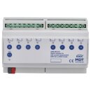 MDT AMS-0816.03 Schaltaktor 8-fach 8TE REG 16 A 230 V AC...