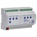 MDT AZI-0616.03 Schaltaktor 6-fach 8TE REG 16/20 A 230 V...