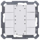 MDT BE-TA55P8.02 Taster Plus 55 8-fach Reinweiß matt