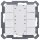 MDT BE-TA55P8.02 Taster Plus 55 8-fach Reinweiß matt