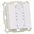 MDT BE-TA55T2.G2 Taster Plus TS 55 2-fach Reinweiß glänzend