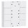 MDT BE-TA55T8.02 Taster Plus TS 55 8-fach Reinweiß matt