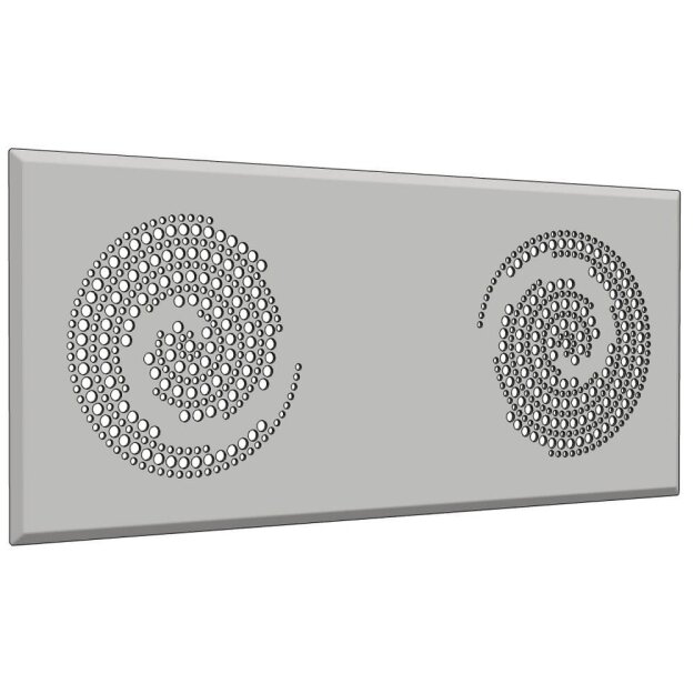 Dimplex 377300 Ventildoppelgitter Design Circles DVG DE Circles