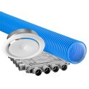 Dimplex 372480 Paket Kunststoff-Flex Zuluft/Abluft bis 60...