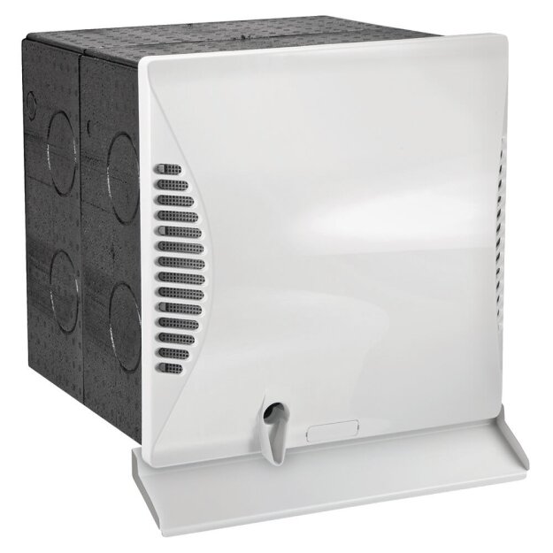 Dimplex 378740 Wandhülse quadratisch mit Außenwandblende DL 50 QP