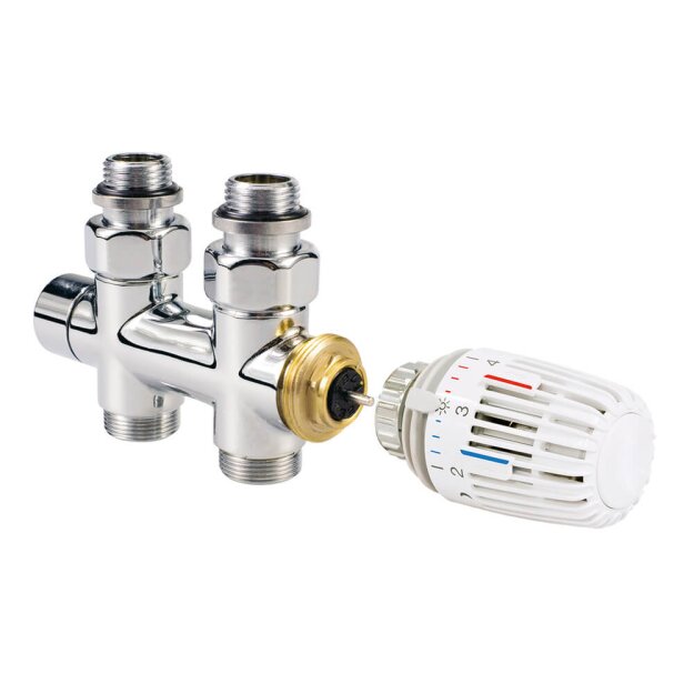 Dimplex 381340 Anschlussset Boden für Wärmepumpenheizkörper WPHK ASB WPHKV
