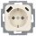 Busch-Jaeger 20 EUCB2USBAC-212 SCHUKO®-/USB-A+C Steckdose 2CKA002011A6295 Weiß Duro 2000 SI