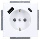 Busch-Jaeger 20 EUCB2USBAC-884 SCHUKO®-/USB-A+C...