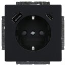 Busch-Jaeger 20 EUCB2USBAC-885 SCHUKO®-/USB-A+C...