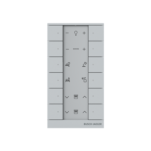 Busch-Jaeger SB-F-12011-83 SB-F-12011-83 12f Bedienelement silber