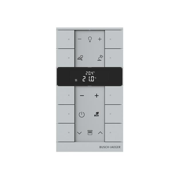 Busch-Jaeger SBR-F-10011-83 SBR-F-10011-83 RTR 10fach silber