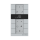 Busch-Jaeger SBR-F-10011-83 SBR-F-10011-83 RTR 10fach silber