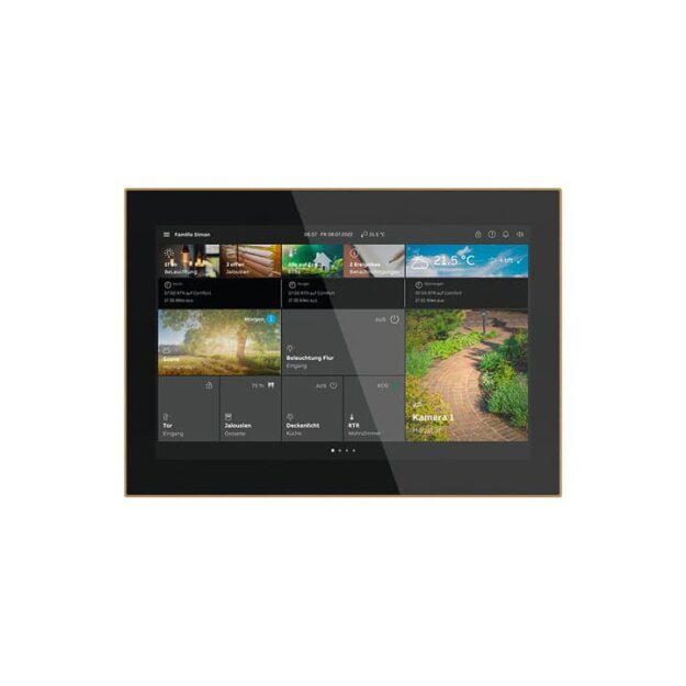 Busch-Jaeger ST/U10311-825 ST/U10311-825 SmartTouch 10 Schwarz / Satingold