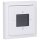 Busch-Jaeger Unterputz-Radio-Set: 8217 U-101 Busch-Radio BTconnect DAB+ + 8252-84-101 Zentralscheibe für Busch- DAB+ Radio + 1721-184K -Abdeckrahmen 1-fach future® linear