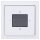 Busch-Jaeger Unterputz-Radio-Set: 8217 U-101 Busch-Radio BTconnect DAB+ + 8252-84-101 Zentralscheibe für Busch- DAB+ Radio + 1721-184K -Abdeckrahmen 1-fach future® linear