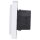 Busch-Jaeger Unterputz-Radio-Set: 8217 U-101 Busch-Radio BTconnect DAB+ + 8252-84-101 Zentralscheibe für Busch- DAB+ Radio + 1721-184K -Abdeckrahmen 1-fach future® linear