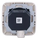 Busch-Jaeger Unterputz-Radio-Set: 8217 U-101 Busch-Radio BTconnect DAB+  + 8252-212-101 Zentralscheibe für Busch-DAB+ -Radio + 2511-212 Abdeckrahmen 1-fach Weiß Busch-Duro 2000® SI