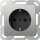 Gira 4180600 SCHUKO-Steckdose SRK System 55 Edelstahl