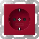 Gira 4455108 SCHUKO-Steckdose System 55 Rot