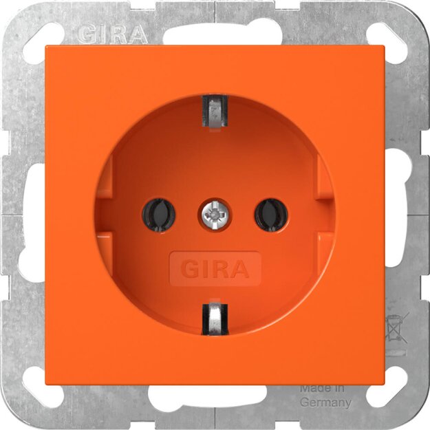 Gira 4455109 SCHUKO-Steckdose System 55 Orange