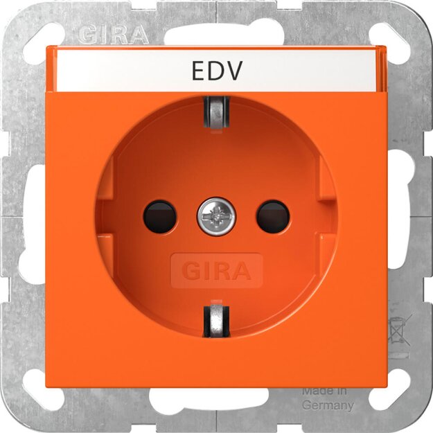 Gira 4462109 SCHUKO-Steckdose BSF + SH System 55 Orange