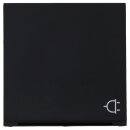 Gira 4922005 Abdeckung SCHUKO-Steckdose KD mit Aufdruck...