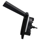 Gira 4922005 Abdeckung SCHUKO-Steckdose KD mit Aufdruck "Steckdose" System 55 Schwarz