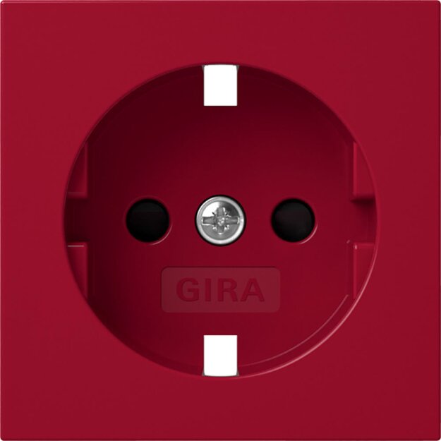 Gira 4984108 Abdeckung SCHUKO-Steckdose SH System 55 Rot