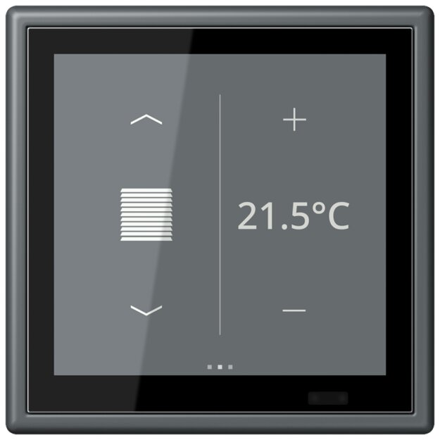 Jung LC459D1S202 LS Touch LC32010 Gris Foncé