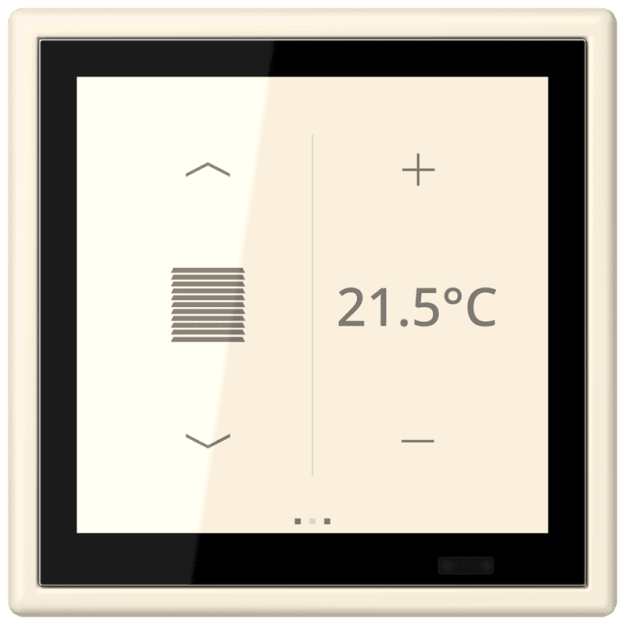 Jung LC459D1S245 LS Touch LC4320B Blanc Ivoire